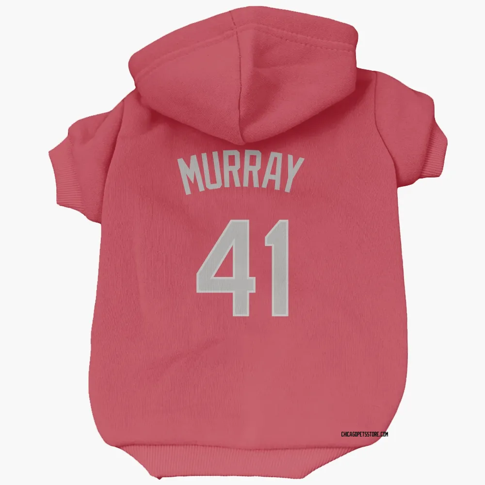 Chicago White Sox Tanner Murray Red Pet Hoodie for Dog & Cat