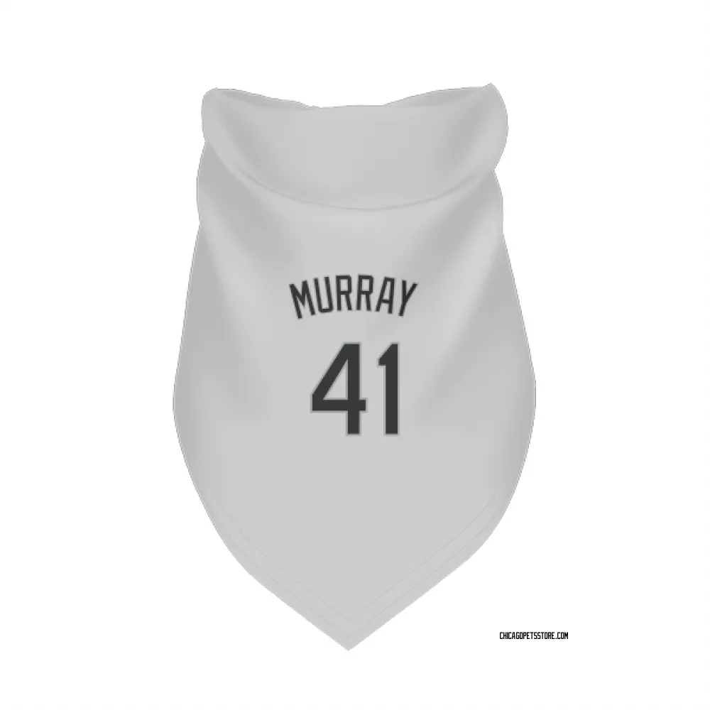 Chicago White Sox Tanner Murray White Pet Bandana for Dog & Cat