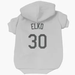 Chicago White Sox Tim Elko White Pet Hoodie for Dog & Cat