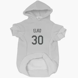 Chicago White Sox Tim Elko White Pet Hoodie for Dog & Cat