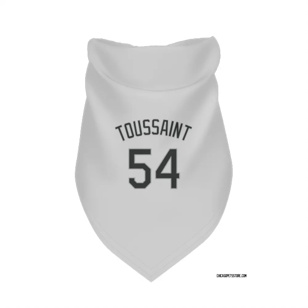 Chicago White Sox Touki Toussaint White Pet Bandana for Dog & Cat