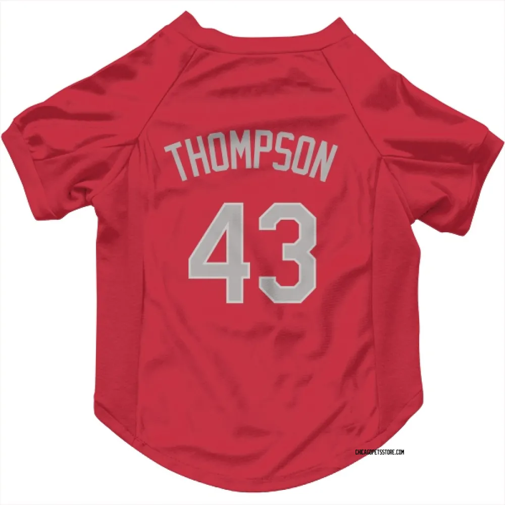 Chicago White Sox Trayce Thompson Red Pet Jersey for Dog & Cat