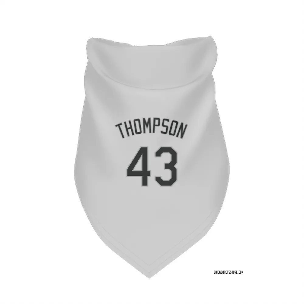 Chicago White Sox Trayce Thompson White Pet Bandana for Dog & Cat