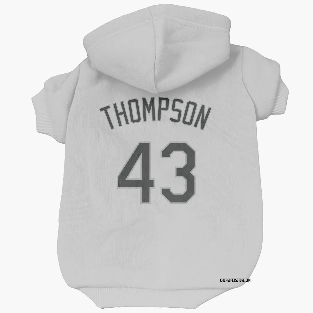 Chicago White Sox Trayce Thompson White Pet Hoodie for Dog & Cat