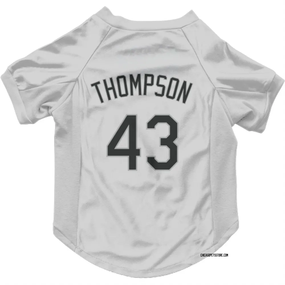 Chicago White Sox Trayce Thompson White Pet Jersey for Dog & Cat