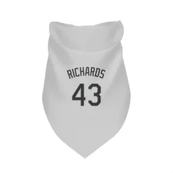 Chicago White Sox Trevor Richards White Pet Bandana for Dog & Cat