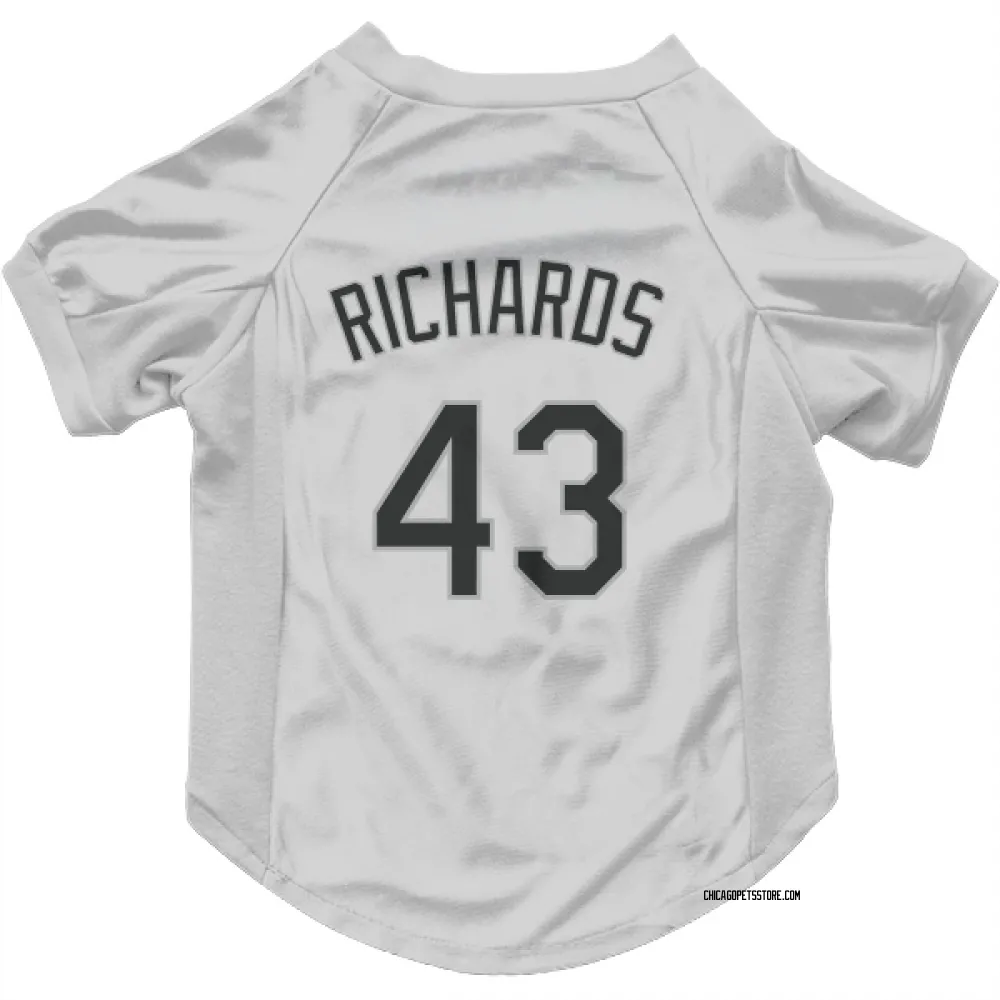 Chicago White Sox Trevor Richards White Pet Jersey for Dog & Cat