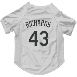 Chicago White Sox Trevor Richards White Pet Jersey for Dog & Cat