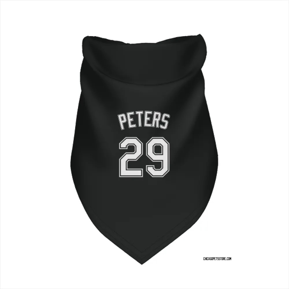 Chicago White Sox Tristan Peters Black Pet Bandana for Dog & Cat