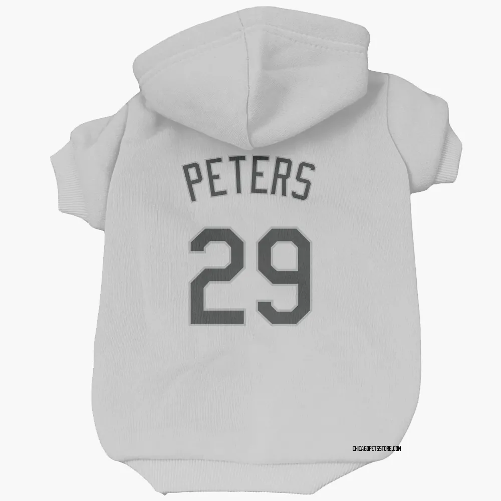 Chicago White Sox Tristan Peters White Pet Hoodie for Dog & Cat